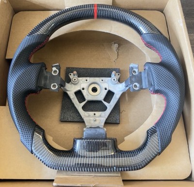 Black Real Carbon Fiber Steering Wheel for Nissan 350Z Fairlady Z 2003-2008