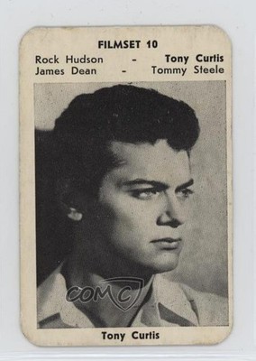 1950s Maple Leaf Gum Filmset Playing Cards Tony Curtis #10 11bd