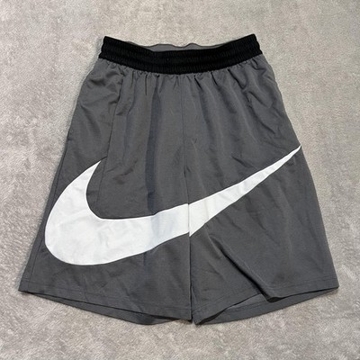 Nike Dri-FIT Sportswear HBR Swoosh Shorts Mens Large Gray Athletic Basketball