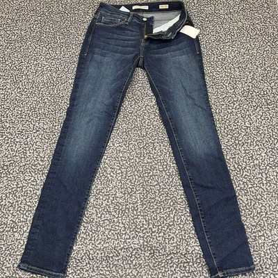 Mavi Alexa Jeans Women 27x32 Blue Faded Mid Rise Skinny Pants Denim Outdoor New