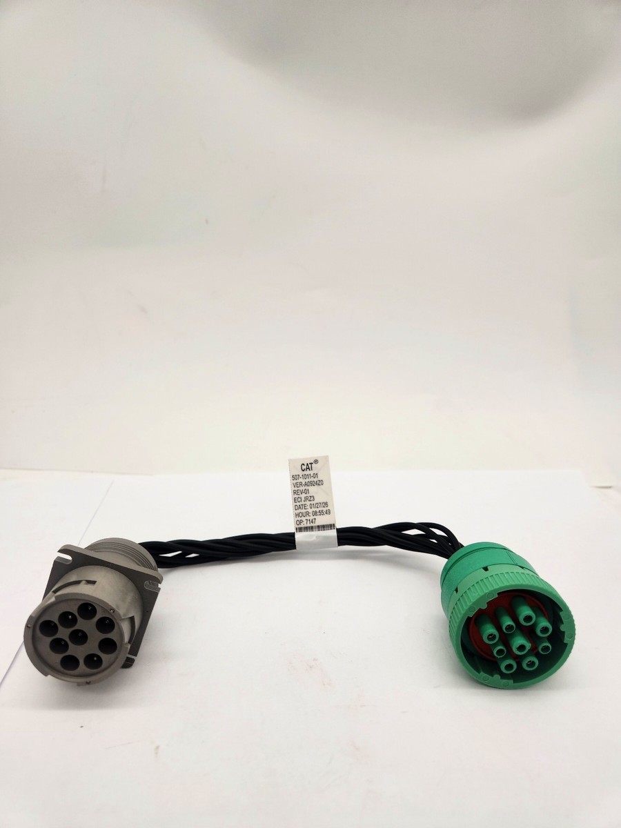 Truck Adapter CAT 507-1011 Caterpillar 9 PIN Cable J1939 Comm