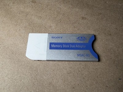Sony Memory Stick Duo Adaptor Adapter MSAC-M2 Genuine OEM