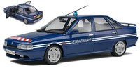 Renault 21 Turbo Bri Gendarmerie 1992 Blau 1:18 Modell Solido