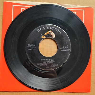 HARRY BELAFONTE Mama Look At Bubu/Don't Ever Love Me 45 7'' POP RCA Record Vinyl
