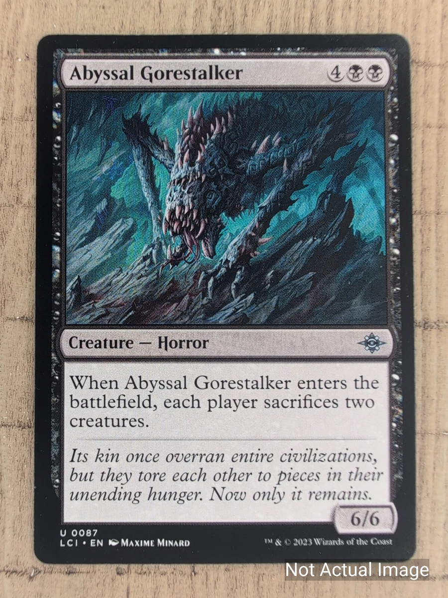 The Abyss Magic: The Gathering Individual Trading Card Games for