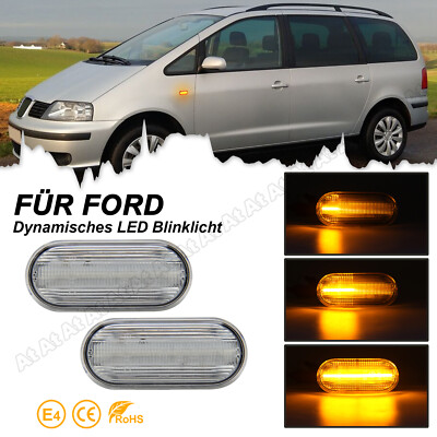 2x Indicator Turn Signal Light Crystal Clear For VW Bora Fox Golf IV 4 Lupo Passat 3BG Polo