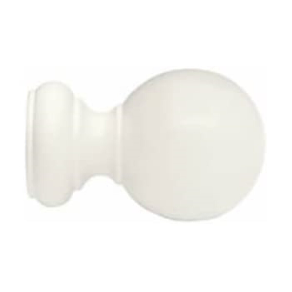 Kirsch Wood Trends Classics Ball Finial, for 2" pole, White 5508EG025 eBay