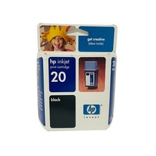 HP 20 Ink Cartridge BLACK C6614D EXP 2004