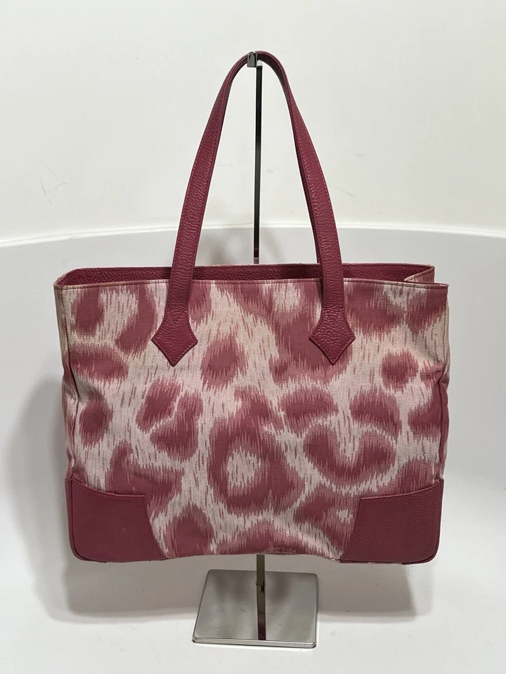Vtg VTG VIVIENNE WESTWOOD PINK LEOPARD PRINT BAG - Image 2 of 4