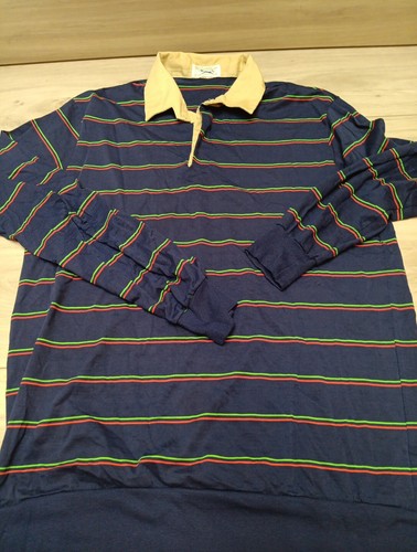 Vintage The Fox Collection Long Sleeve Shirt Men’s Large Striped Jc Penny's L - Picture 3 of 19