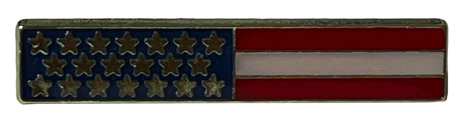 Wholesale Lot of 12 USA Tie Bar Motorcycle Hat Cap Lapel Pin