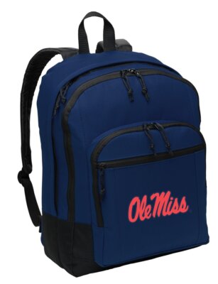 Ole Miss Backpack   Medium Classic Bookbag for Rebels Students & Fans