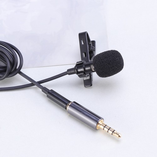 Lavalier Reversmikrofon Professionelles Mikrofon mit einfachem Clip-On-System - Bild 11 von 11
