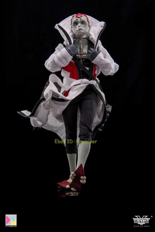 Lighblack Mark Ash White 1/6 Limited Action Figure Model In Lighblack Mark Ash White 1/6 Limited Action Figure Model In