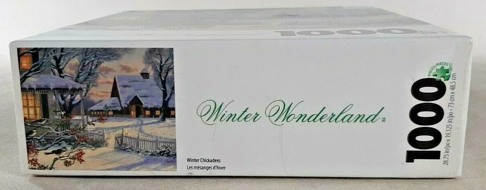 Rompecabezas White Wonderland 1000 piezas Surelock #44613-8 de TCG Foto 2 de 4