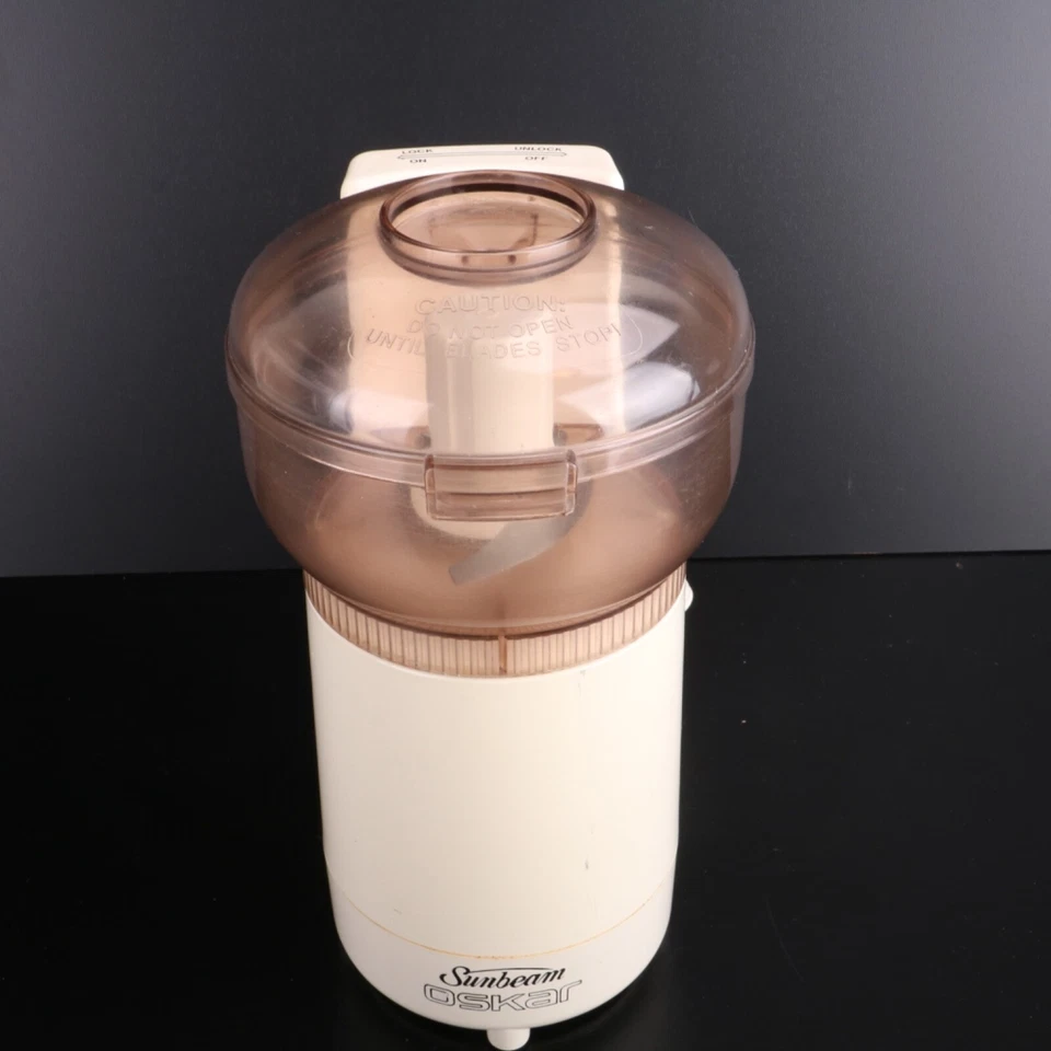 Vintage Sunbeam Oskar 14081 Food Processor Chopper Made in France - Image 2 of 4