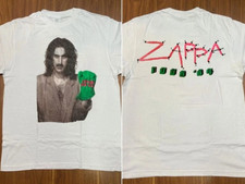 Vintage Style Frank Zappa   1984 Tour with Huge Autograph T-Shirt, Frank Zappa
