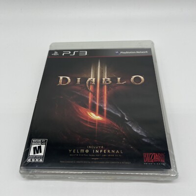 PlayStation 3-Diablo III PS3 Game SPANISH VERSION Sealed NEW May Have Download