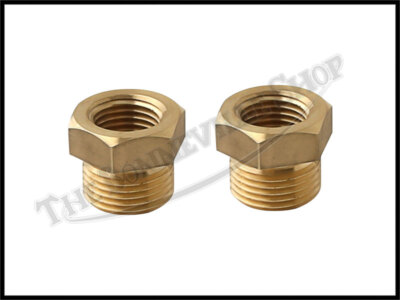 BSA 500, 650 Petcock Adapters 1/4'' TO 3/8'' BSP Petrol/Fuel Tap PN# TBS-001A