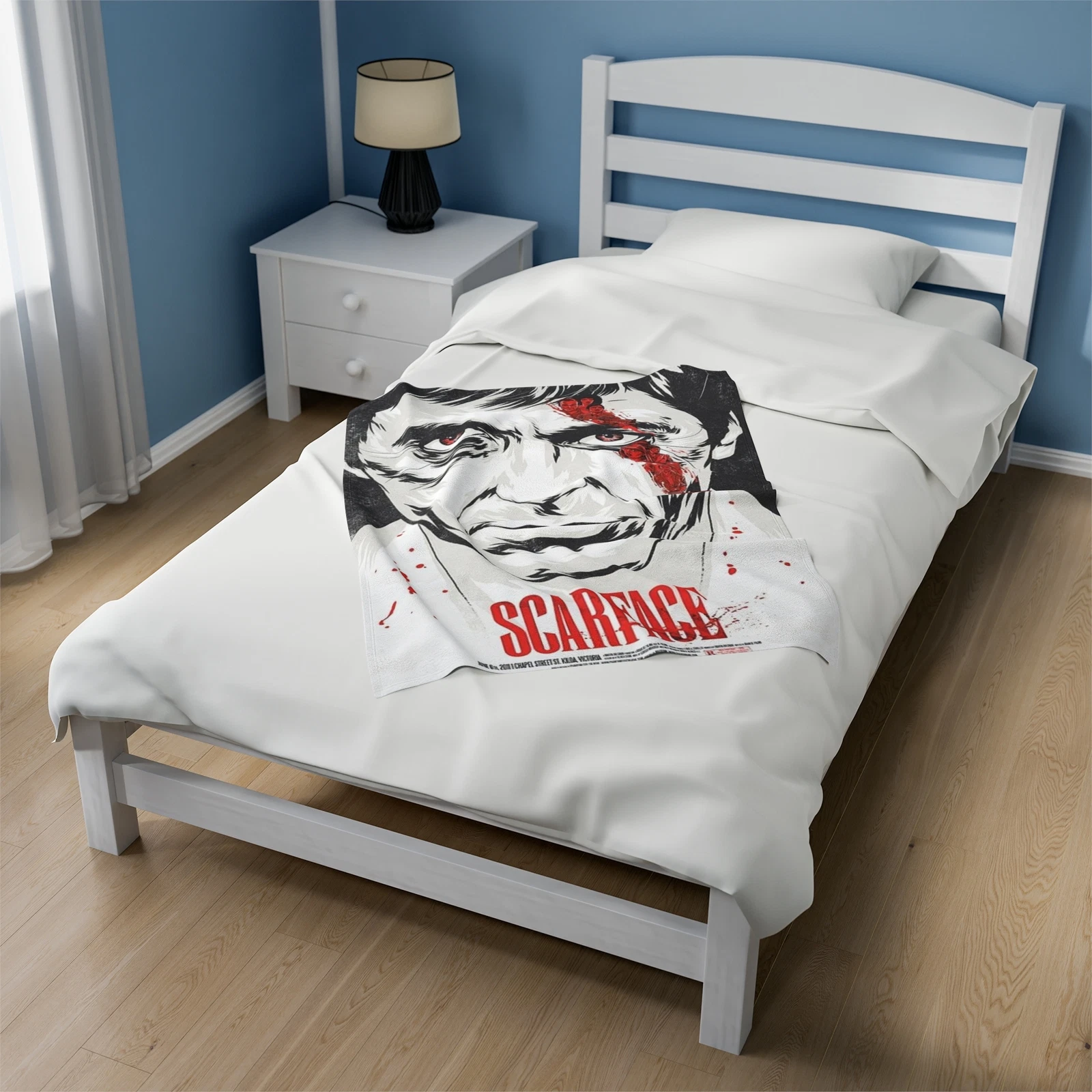 ScarFace Soft Throw Plush Blanket
