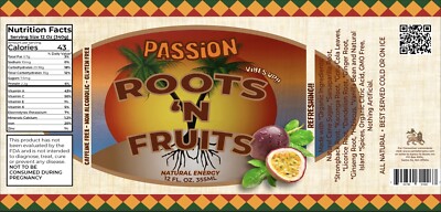 Roots & Fruits Drink Case