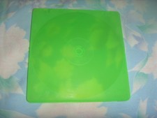 Brand New 2 Plastic Green CD Cover for sale *Free Postage