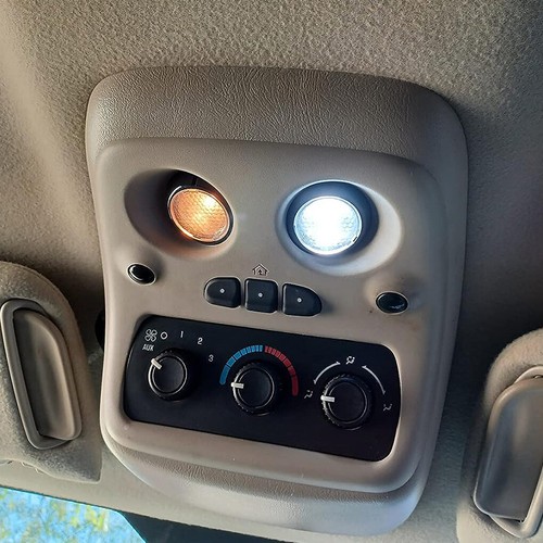 White Interior LED Light Bulbs Package Kit For Chevy Tahoe 2000-2014 +Tool - Picture 14 of 23