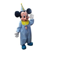Baby Mickey Mouse Mascot Costume Adult Halloween Party Cosplay Dress Mascot