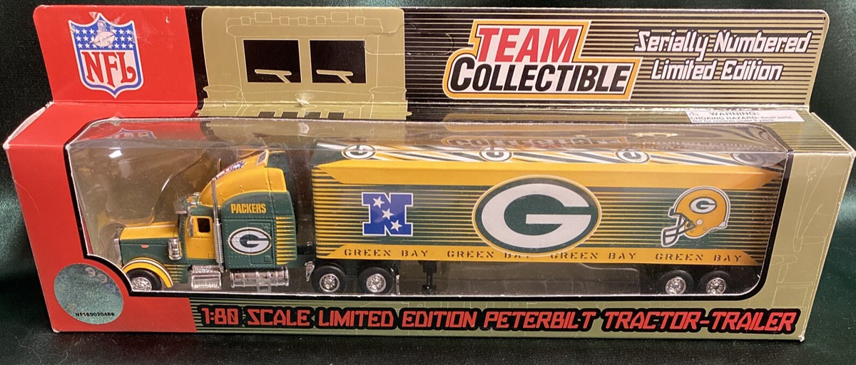 Green Bay Packers Die Cast 2004 Fleer Tractor Trailer 1:80