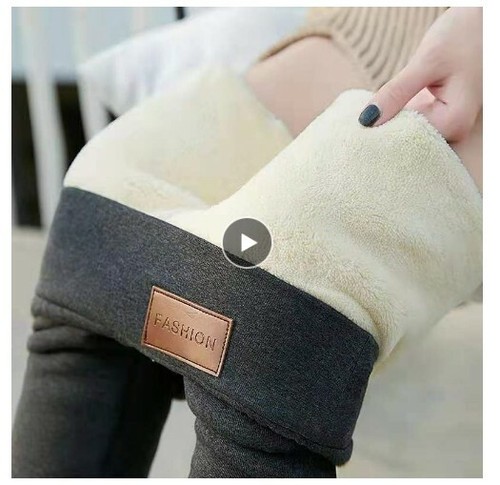 LEGGINGS INVERNALI CALDI PANTACOLLANT CALZAMAGLIA LEGGINS PELLICCIA LANA |  eBay