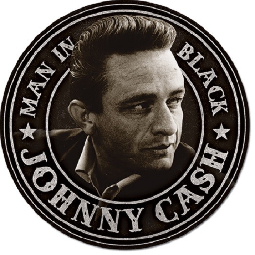 Johnny Cash Man In Black Poster