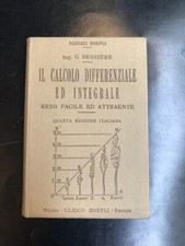 Bessiere Il calcolo differenziale ed integrale reso facile Hoepli 1941