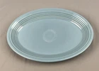 Vintage 1998 Fiesta Oval Serving Platter Periwinkle Blue HLC 13 1/2" x 9 1/2”