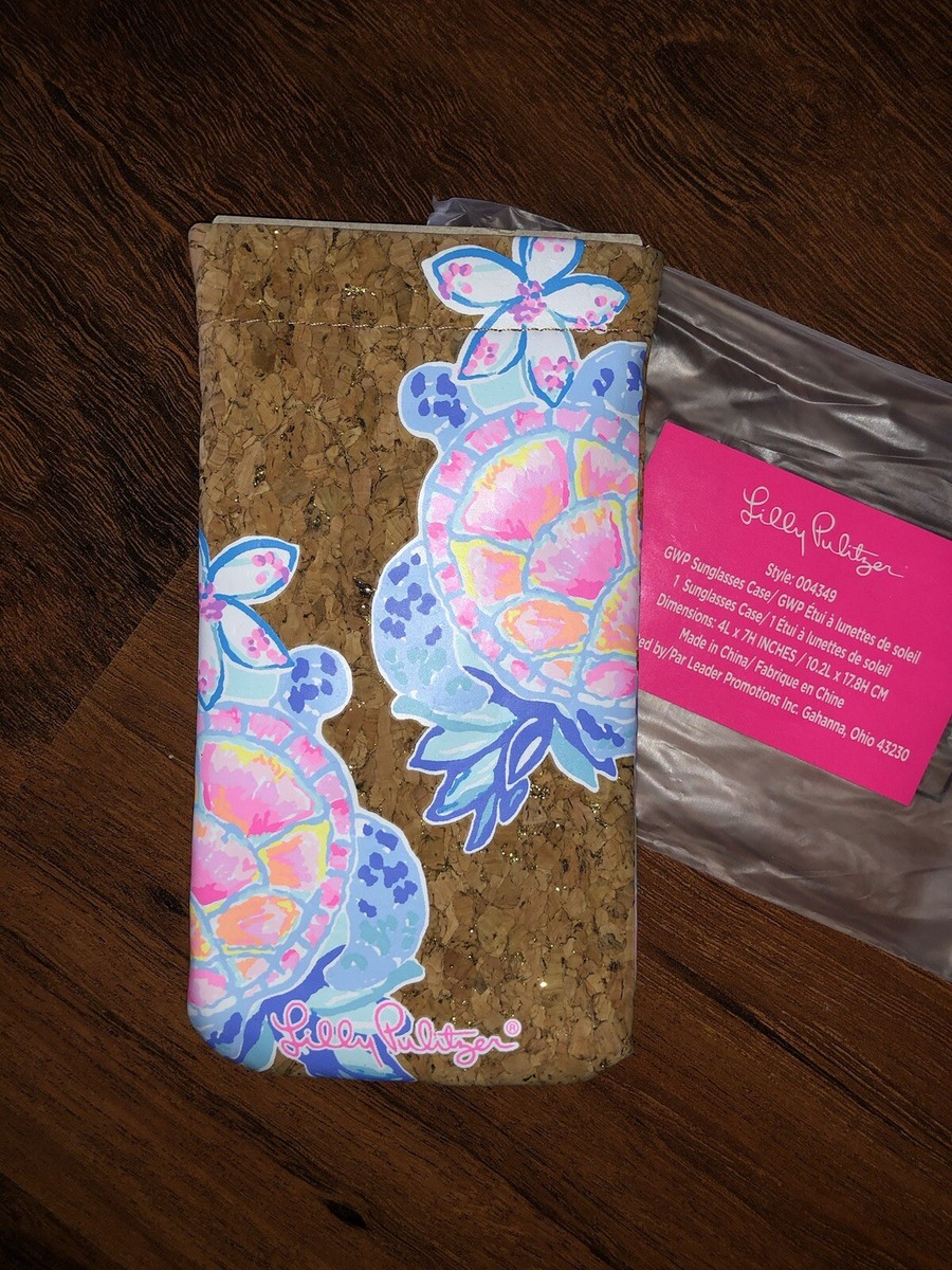 Lilly Pulitzer RAINFOREST RETREAT SUNGLASS CASE Soft Cork  display picture 1