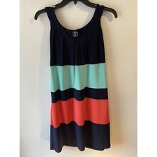 En Focus Mini Dress SZ 6 Sleeveless Colorblocked Careerwear Work Office Casual