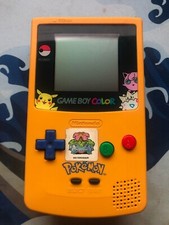 Pok mon Pikachu Edition Console Gameboy Color ORIGINAL SHELL AUTHENTIC  Yellow