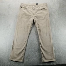 AG Adriano Goldschmied Mens Jeans 36x28* Brown Protege Straight Stretch Comfort