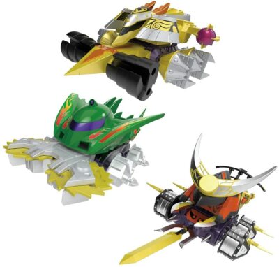 Crash Gear BATTLE1-EX2 Armor Kagayaki & Dino Spartan & Todoroki