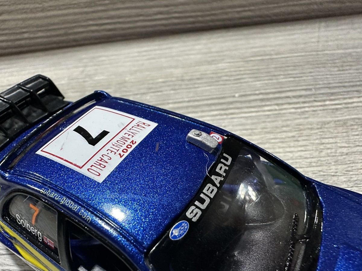 Kinsmart 2007 Subaru Impreza WRC Diecast 1:36 model Rallye Rally