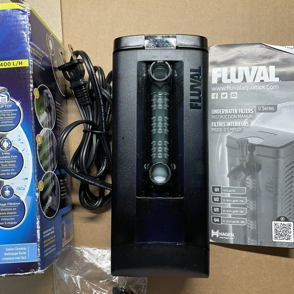 Fluval U Series Underwater Filter for Aquariums U2 - Image 2 of 4
