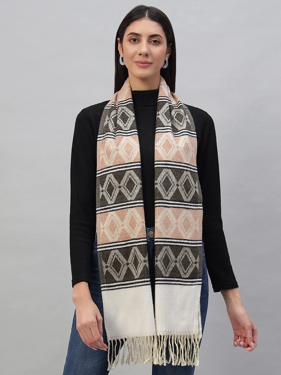 Womens Winter Warm CASHMERE Scarf Scarves Plaid Wool Large Neck Warmer stole
Opens in a new window o