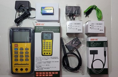DER EE DE-5000 デュアルディスプレイ LCRメーター 0713