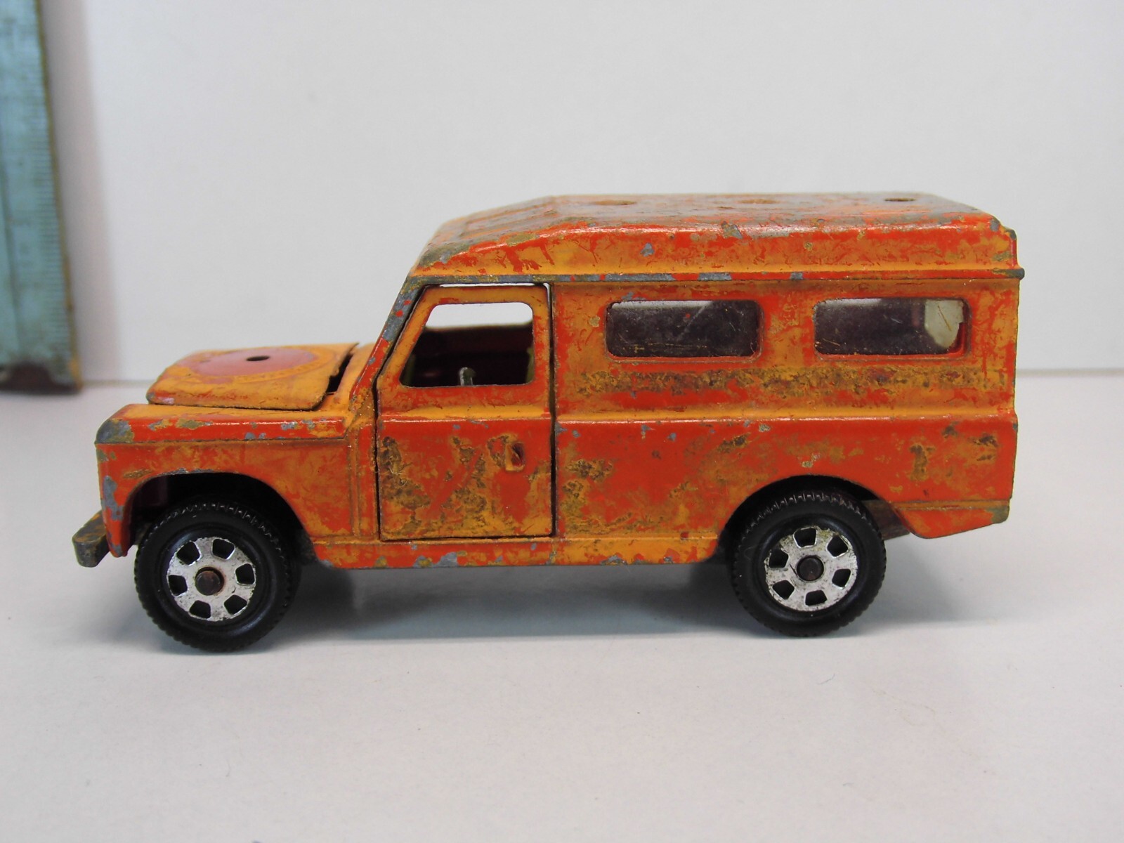 Mebetoys Gran Toros Land Rover Pompieri A74 No Mercury No Politoys No Dinky