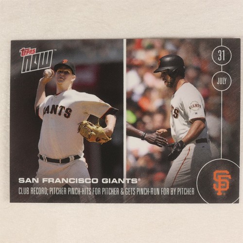 2016 Topps Now 300 SAN FRANCISCO GIANTS®