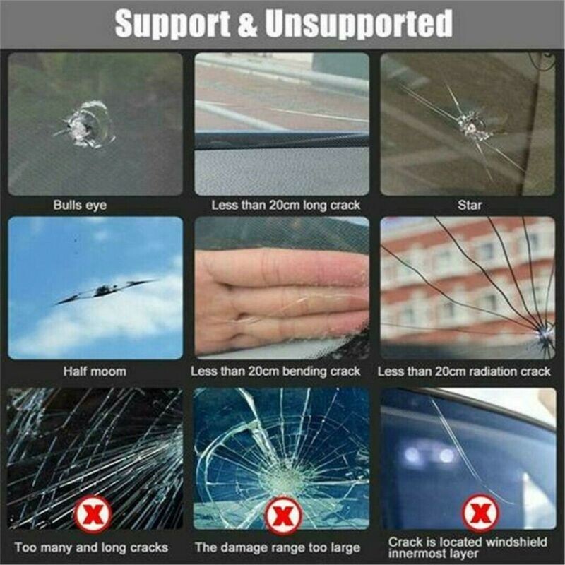 Window Glass Fluid Auto Resin Curing Strip Automotive Repair Practical