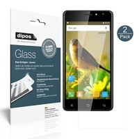 2X Schutzfolie FüR Zopo C2 - Folie F. Display 9H Dipos Glass Displayfolie