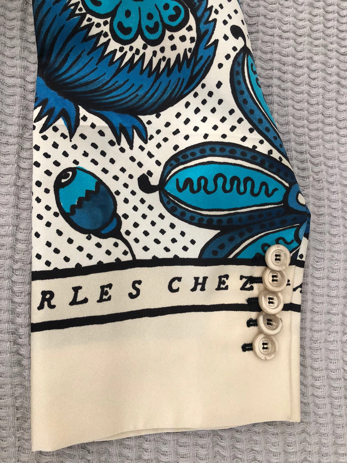 ORIGINALE GUCCI GIACCA FIORE ACQUERELLO SETA 44 NUOVA