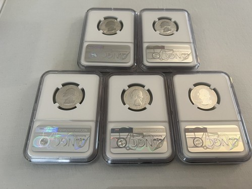 2018-S SILVER REVERSE NATIONAL PARK QUARTER SET E.R. NGC PF70 ULTRA CAMEO - Picture 3 of 4
