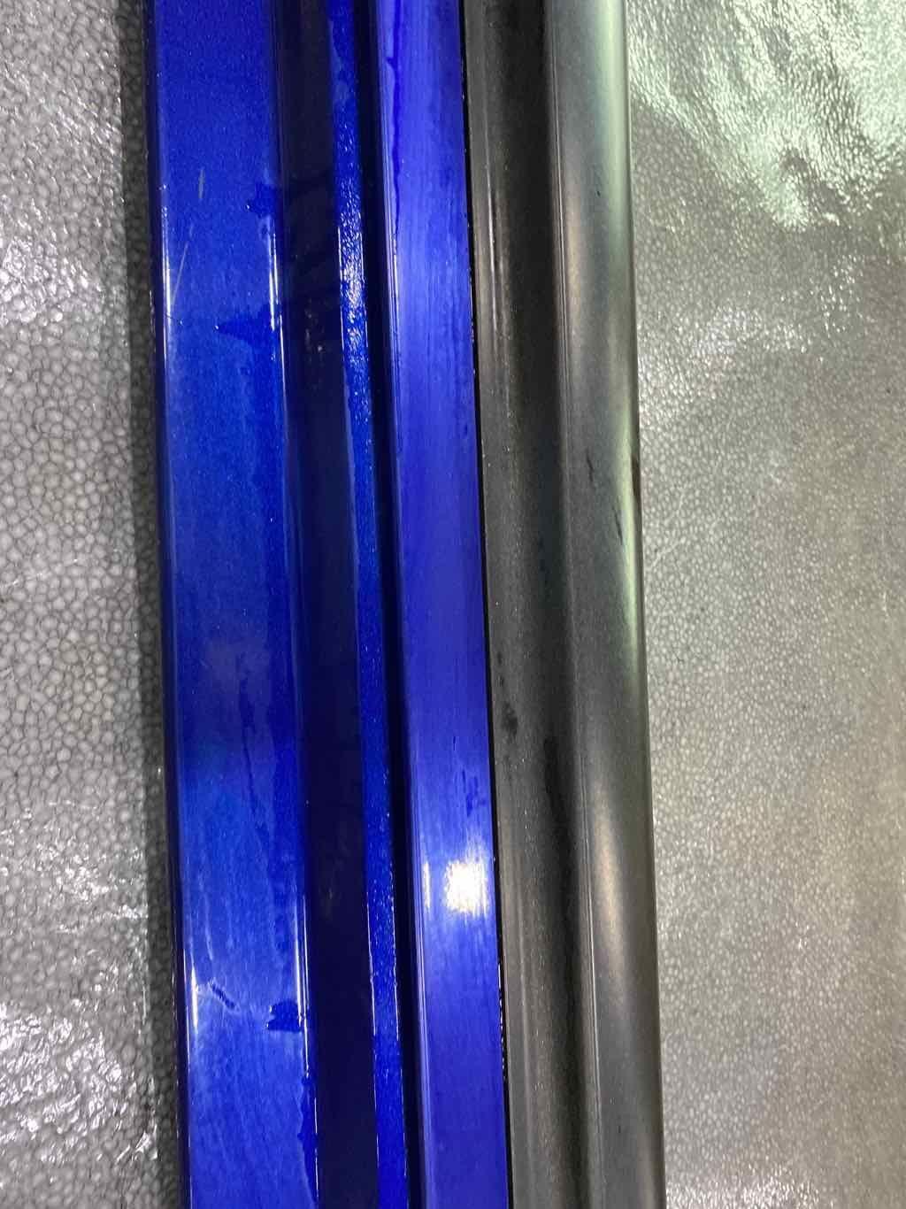2014 - 2016 MASERATI GHIBLI OEM LEFT ROCKER MOLDING SIDE SKIRT | BLU EMOZIONE
