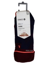 Stance Captain Marvel Training Socks Feel 360 Size Medium Women's Tab Height